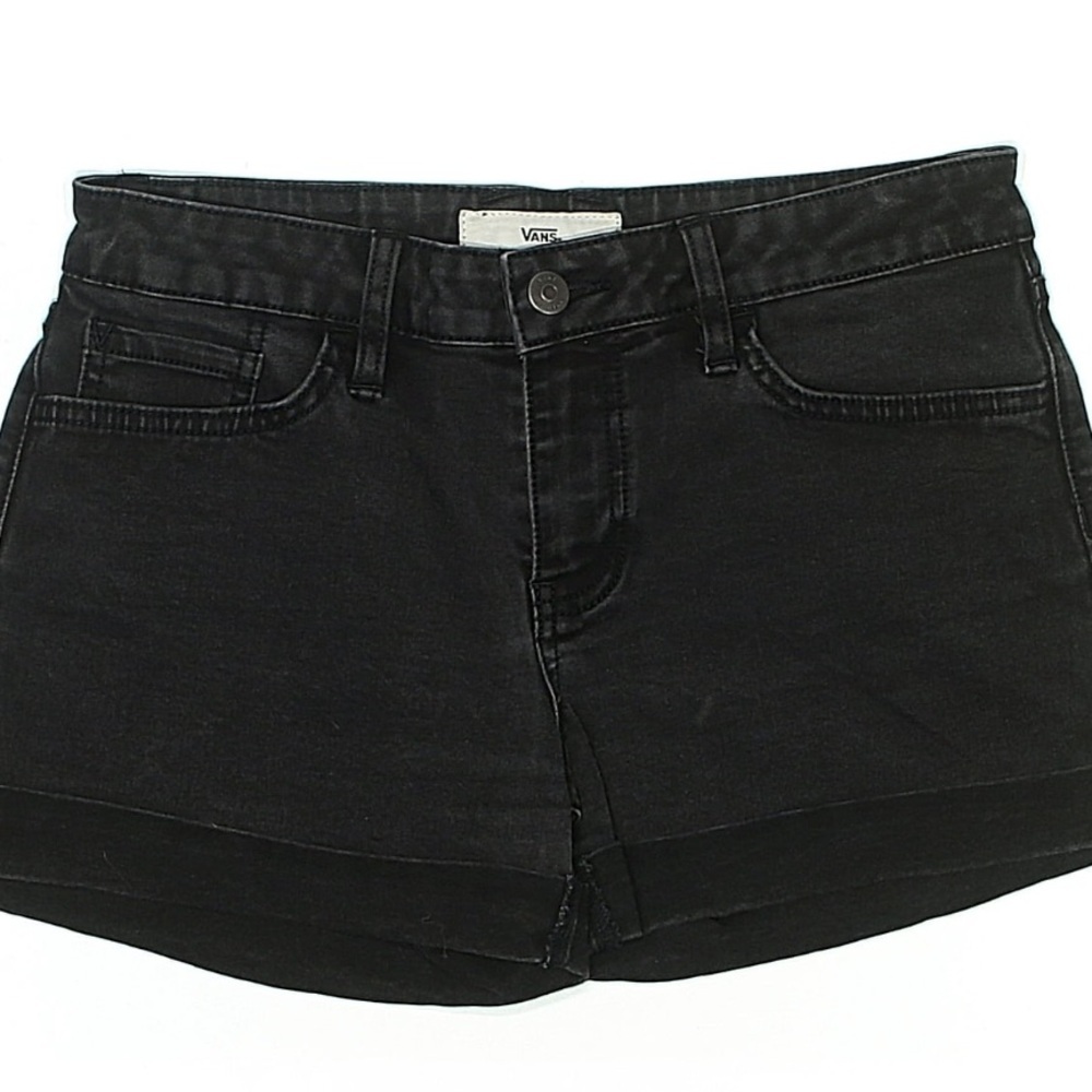 Vans Women's Dark Denim Jean Shorts
